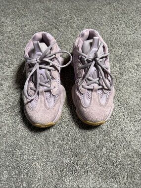 Yeezy size 4 Lavender Athletic Sneakers - Comfortable Everyday Shoes